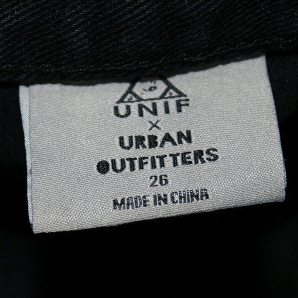 Unif Size TWERK Distressed Boyfriend Jeans Grunge - Picture 4 of 5